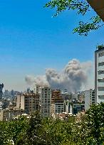 Israeli Strikes in Tehran