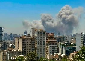 Israeli Strikes in Tehran