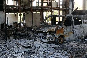 Attack on A Building of Iran's State Broadcaster IRIB - Tehran