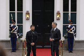 PM Schoof Meets President Zelensky - The Hague