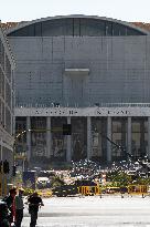 Ridley Scott Films 'The Dog Stars' in Rome - Italy
