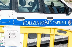 Ridley Scott Films 'The Dog Stars' in Rome - Italy