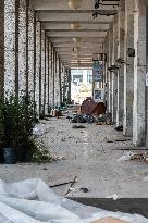 Ridley Scott Films 'The Dog Stars' in Rome - Italy