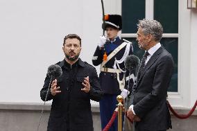 PM Schoof Meets President Zelensky - The Hague