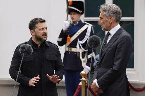 PM Schoof Meets President Zelensky - The Hague