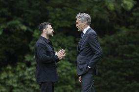 PM Schoof Meets President Zelensky - The Hague