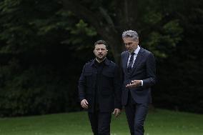 PM Schoof Meets President Zelensky - The Hague