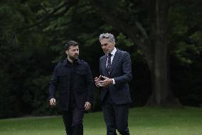 PM Schoof Meets President Zelensky - The Hague