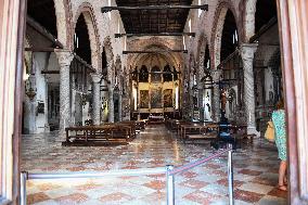 Bezos Wedding Preparations - Venice