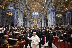 Pope Leo XIV Attends The Jubile Of Seminarians - Vatican