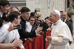 Pope Leo XIV Attends The Jubile Of Seminarians - Vatican