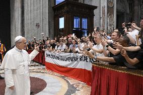 Pope Leo XIV Attends The Jubile Of Seminarians - Vatican