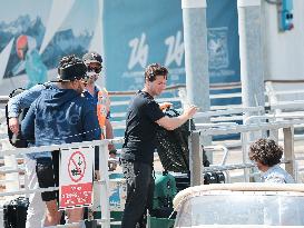 Venice, arrivals at the airport -