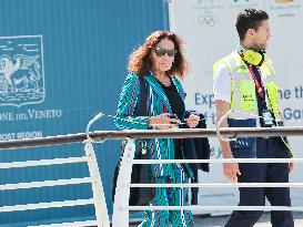 Venice, arrivals at the airport -