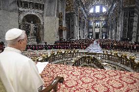 Pope Leo XIV Attends The Jubile Of Seminarians - Vatican