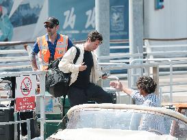 Venice, arrivals at the airport -
