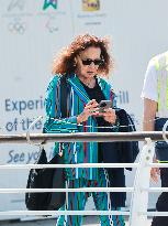 Venice, arrivals at the airport -