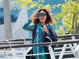 Venice, arrivals at the airport -