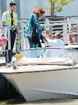 Venice, arrivals at the airport -