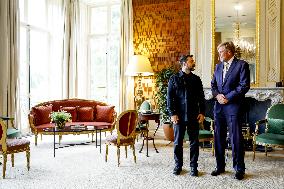 President Zelensky Meets King Willem-Alexander - The Hague