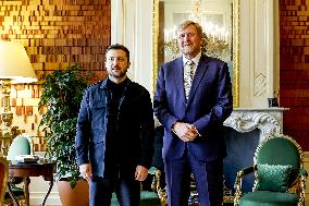 President Zelensky Meets King Willem-Alexander - The Hague