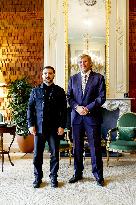 President Zelensky Meets King Willem-Alexander - The Hague