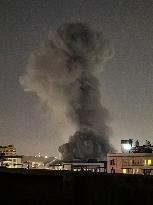 Smoke Rises After Attack in Tehran - Iran