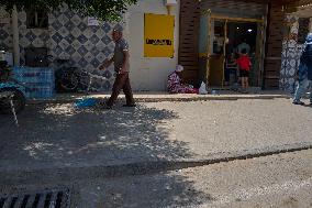 Sub-Saharan Migrants Endure Hardship Near Sfax - Tunisia