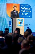 Plenary Session of the NATO Summit Defence Industry Forum - The Hague