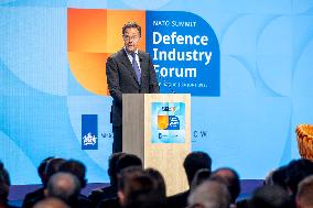 Plenary Session of the NATO Summit Defence Industry Forum - The Hague