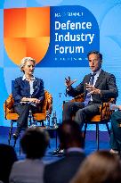 Plenary Session of the NATO Summit Defence Industry Forum - The Hague