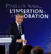 General Statements Of Integration And Probation At The Ministry Of Justice - Paris