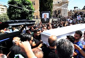 Funeral Of The Church Attack Victims - Damascus