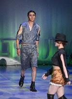 Diaper fashion show at Osaka expo