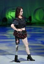 Diaper fashion show at Osaka expo