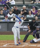 Baseball: Dodgers vs. Rockies