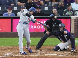 Baseball: Dodgers vs. Rockies