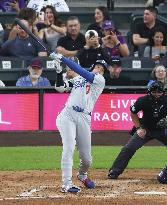 Baseball: Dodgers vs. Rockies