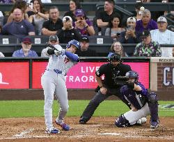 Baseball: Dodgers vs. Rockies