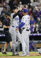 Baseball: Dodgers vs. Rockies