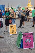Jeff Bezos Wedding Protest - Venice