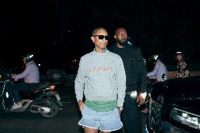 Pharrell Williams At Louis Vuitton After Party - Paris