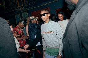 Pharrell Williams At Louis Vuitton After Party - Paris