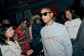 Pharrell Williams At Louis Vuitton After Party - Paris