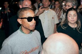 Pharrell Williams At Louis Vuitton After Party - Paris