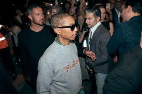 Pharrell Williams At Louis Vuitton After Party - Paris