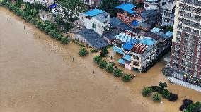 Flood in Rong'an