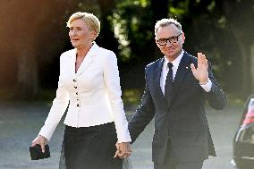 NATO Summit - Arrival of Guests for Dinner at Huis ten Bosh Palace, Den Haag, The Netherlands