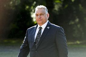 NATO Summit - Arrival of Guests for Dinner at Huis ten Bosh Palace, Den Haag, The Netherlands