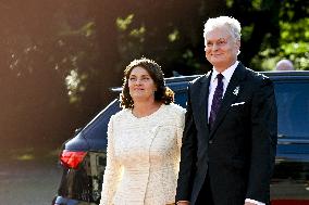 NATO Summit - Arrival of Guests for Dinner at Huis ten Bosh Palace, Den Haag, The Netherlands